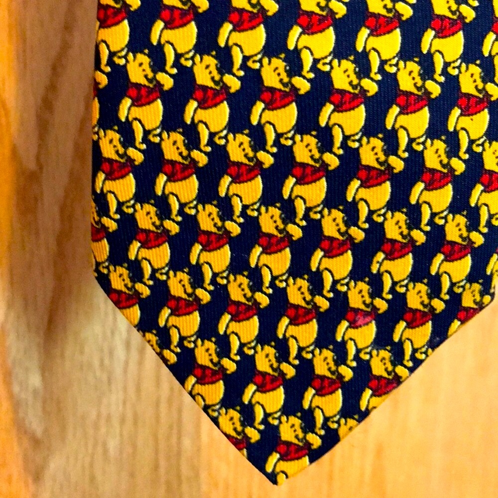 Winnie the Pooh boy’s 45” navy classic necktie